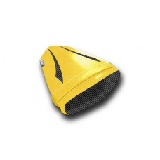 LUIMOTO (Raven Edition) Passenger Seat Covers for the YAMAHA YZF-R6 (06-07)